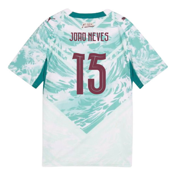 2026-2027 Portugal Away Shirt (Kids) (Joao Neves 15)-SoccerKits Hub | Buy Soccer Jerseys Online